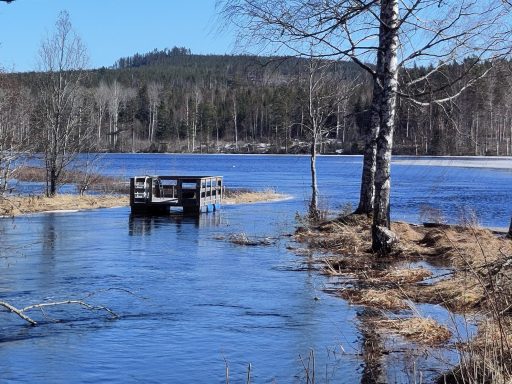 Der untere See in Strömbacka